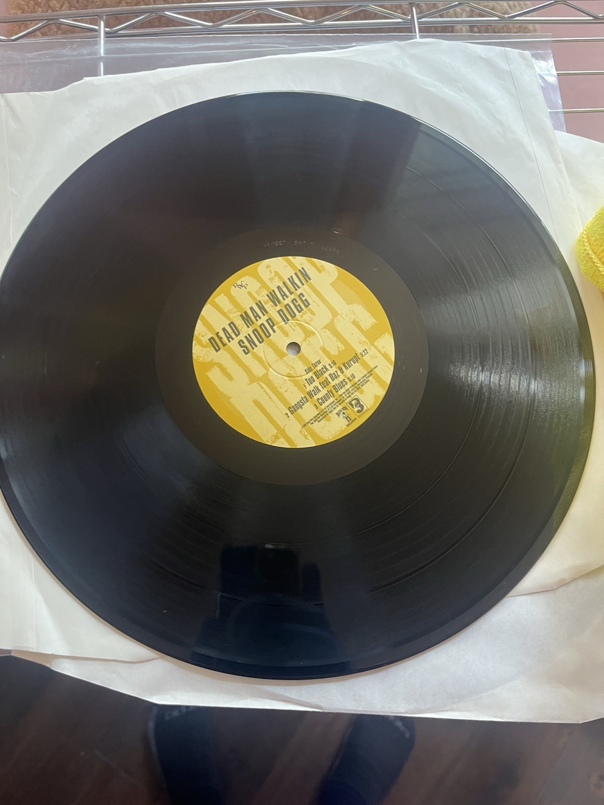 Snoop Dogg Dead Man Walking Signed Autographed Vinyl
