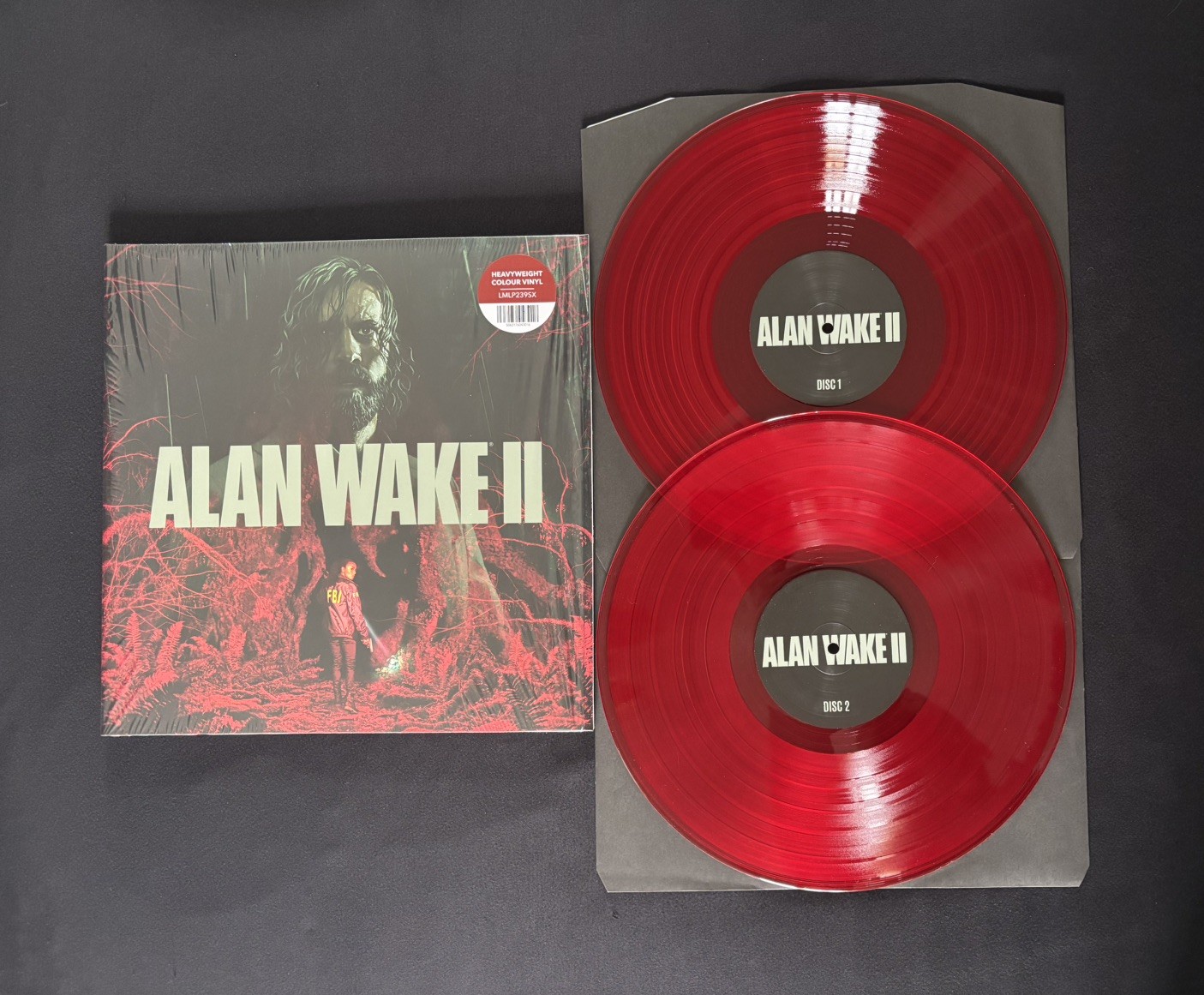 Alan Wake 2 OST Laced Records Exclusive Limited Edition Red Vinyl NEAR MINT
