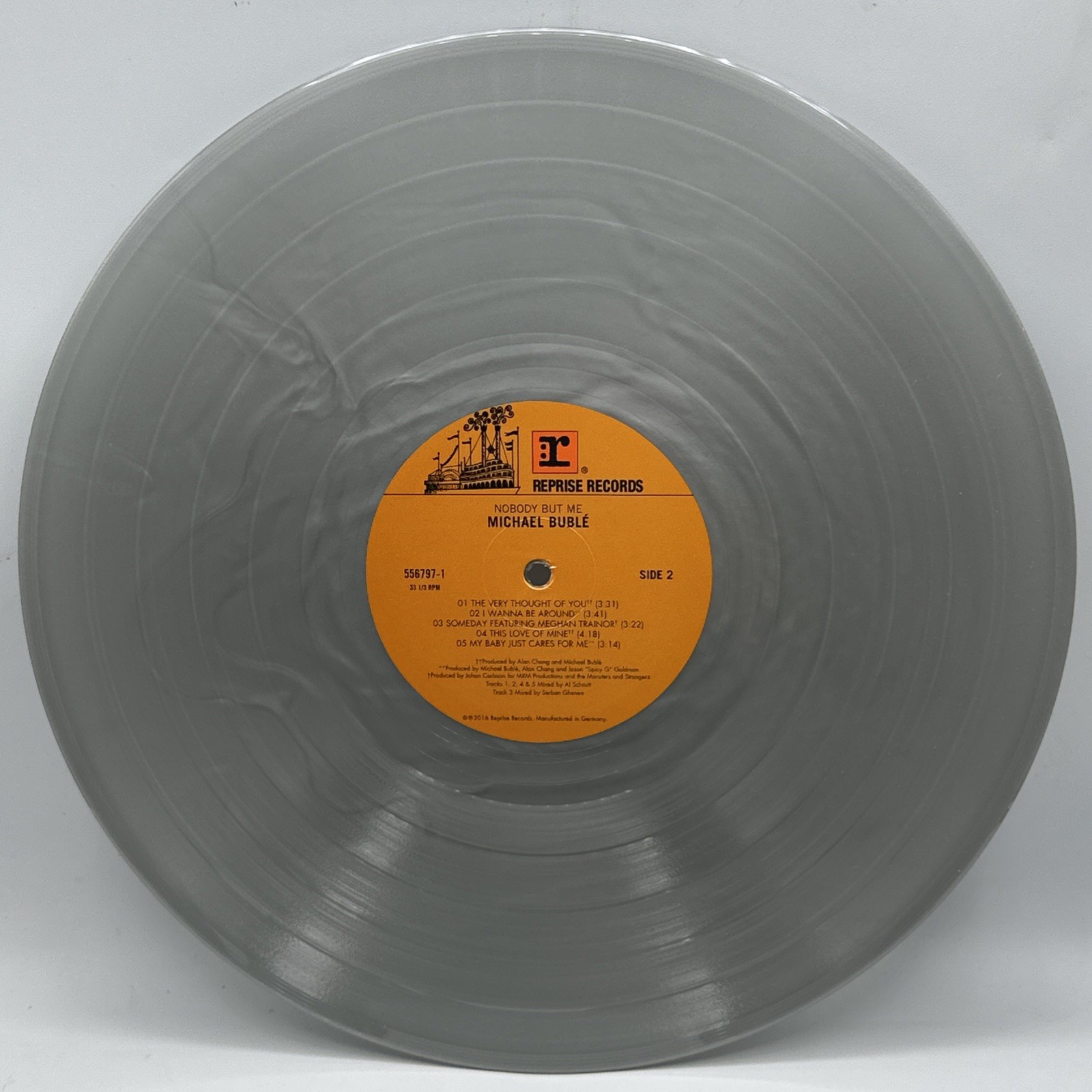 Michael Bublé – Nobody But Me – 2016 US Silver Press Vinyl (NM) Ultrasonic Clean