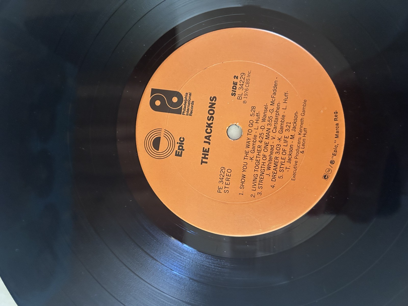 The Jacksons “The Jacksons” Original Vinyl (Record)