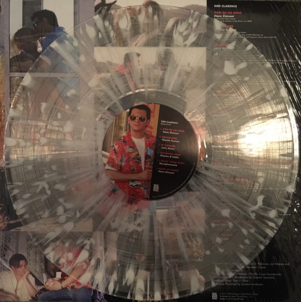 TRUE ROMANCE – OST – LP – CLEAR WITH WHITE SPLATTER VINYL – LE OF 1700 – NEW!