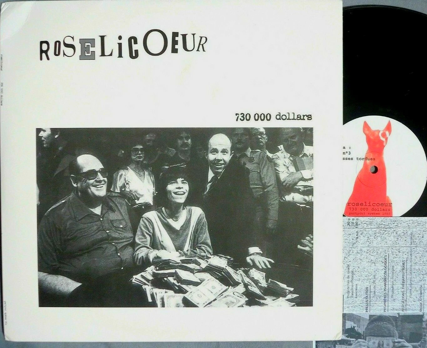 Roselicoeur 730 000 DOLLARS Partycul System PRIVATE PRESS post-rock lp IMPORT