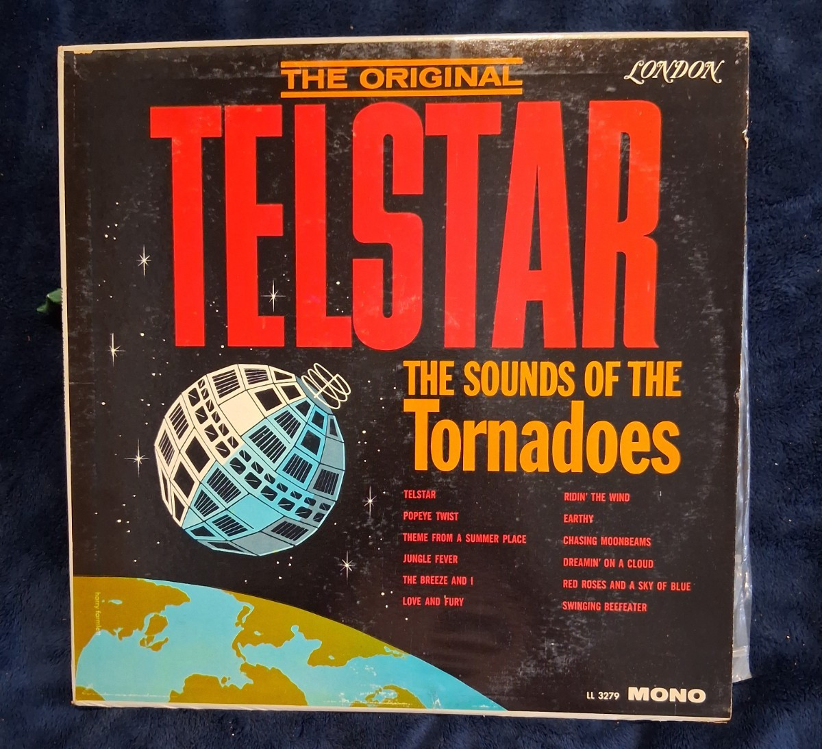The Tornados – The Original Telstar LP (London Records, LL 3279, Mono, 1962)