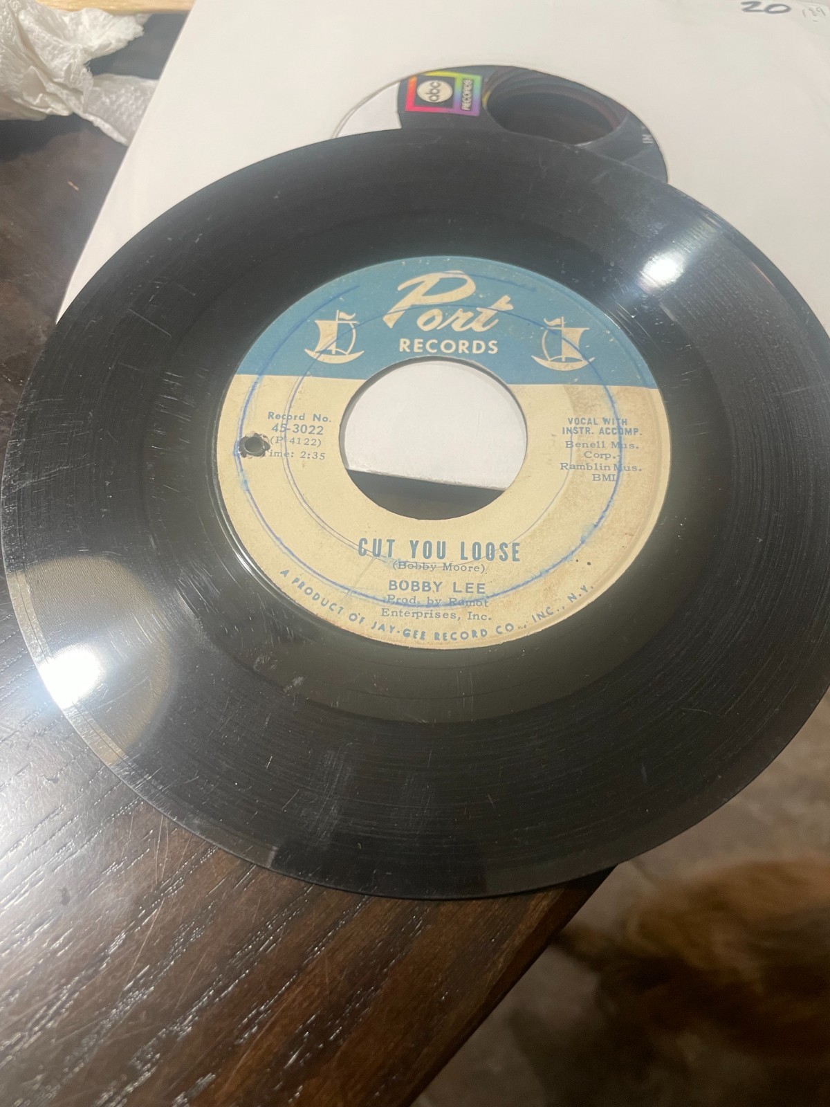 Northern Soul 45 Bobby Lee Cut You Lose/ I’m Just A Man VG++ Killa record!