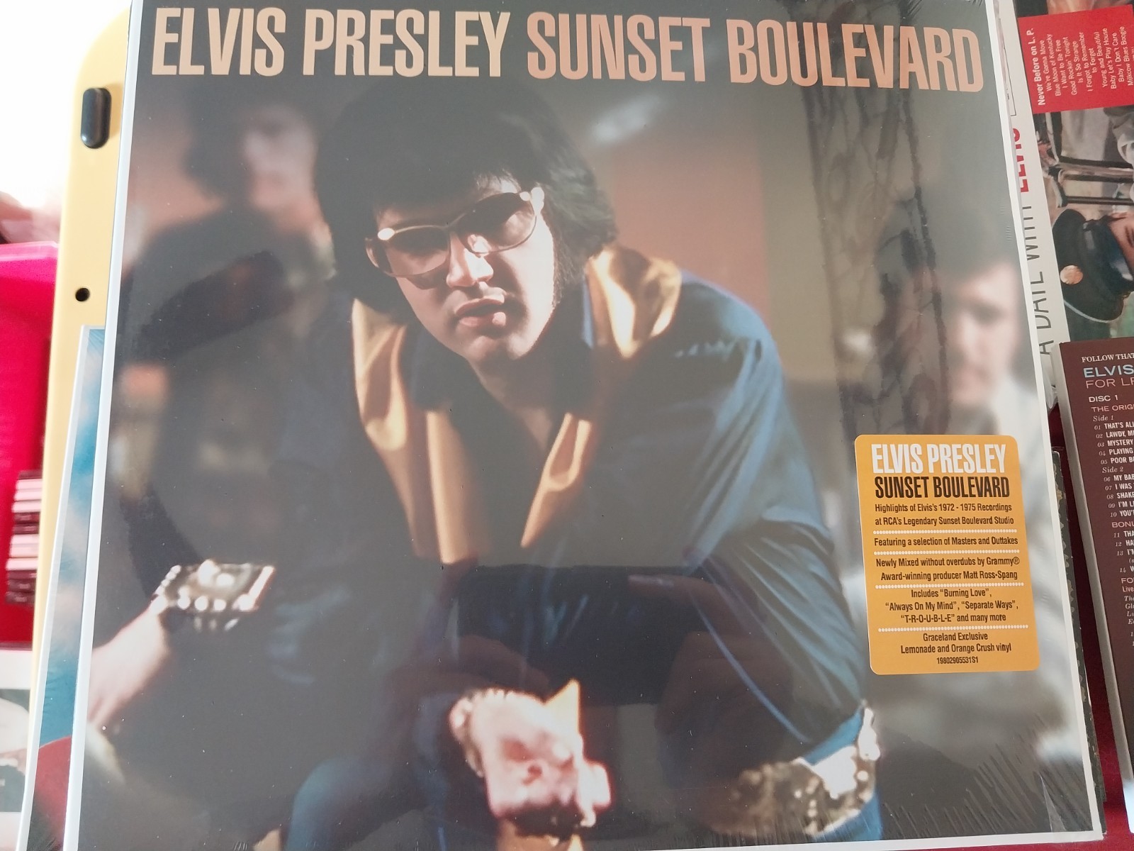 Elvis Presley Sunset Blvd (Graceland Exclusive) Sealed OOP 2LP