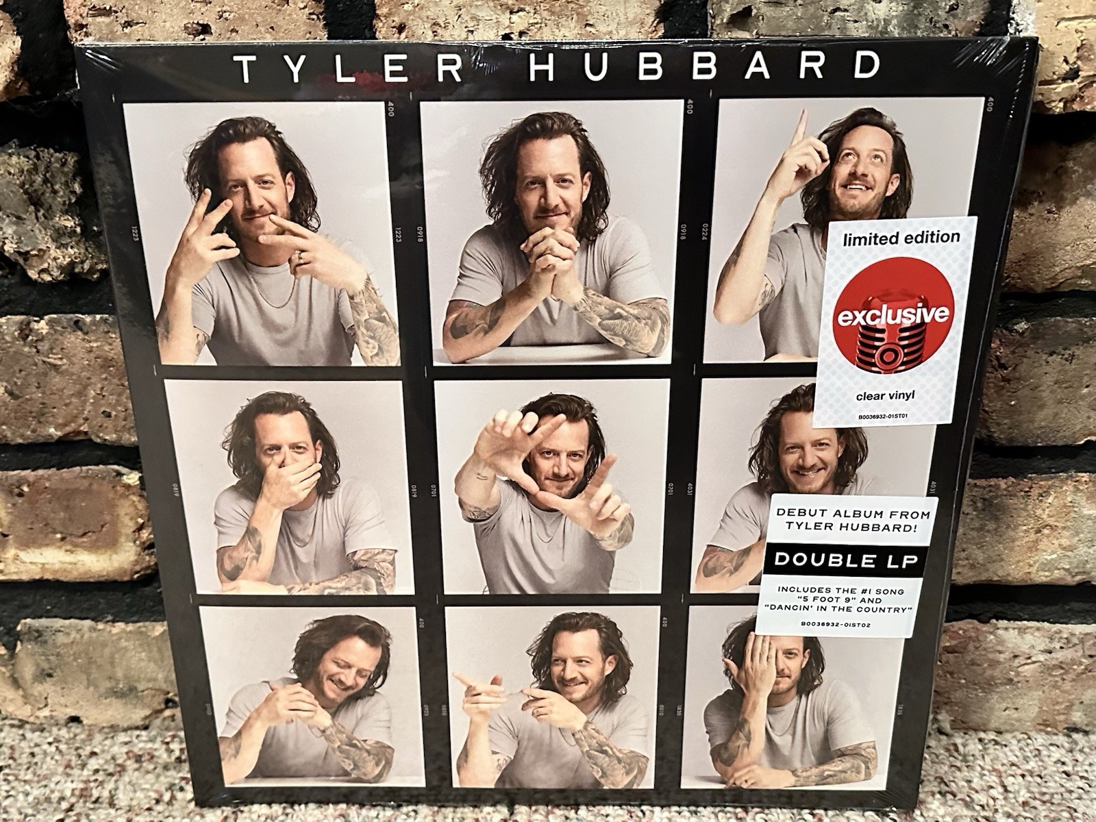 Tyler Hubbard (Self Titled) by Tyler Hubbard, 2023 Clear Vinyl 2LP, New & Sealed