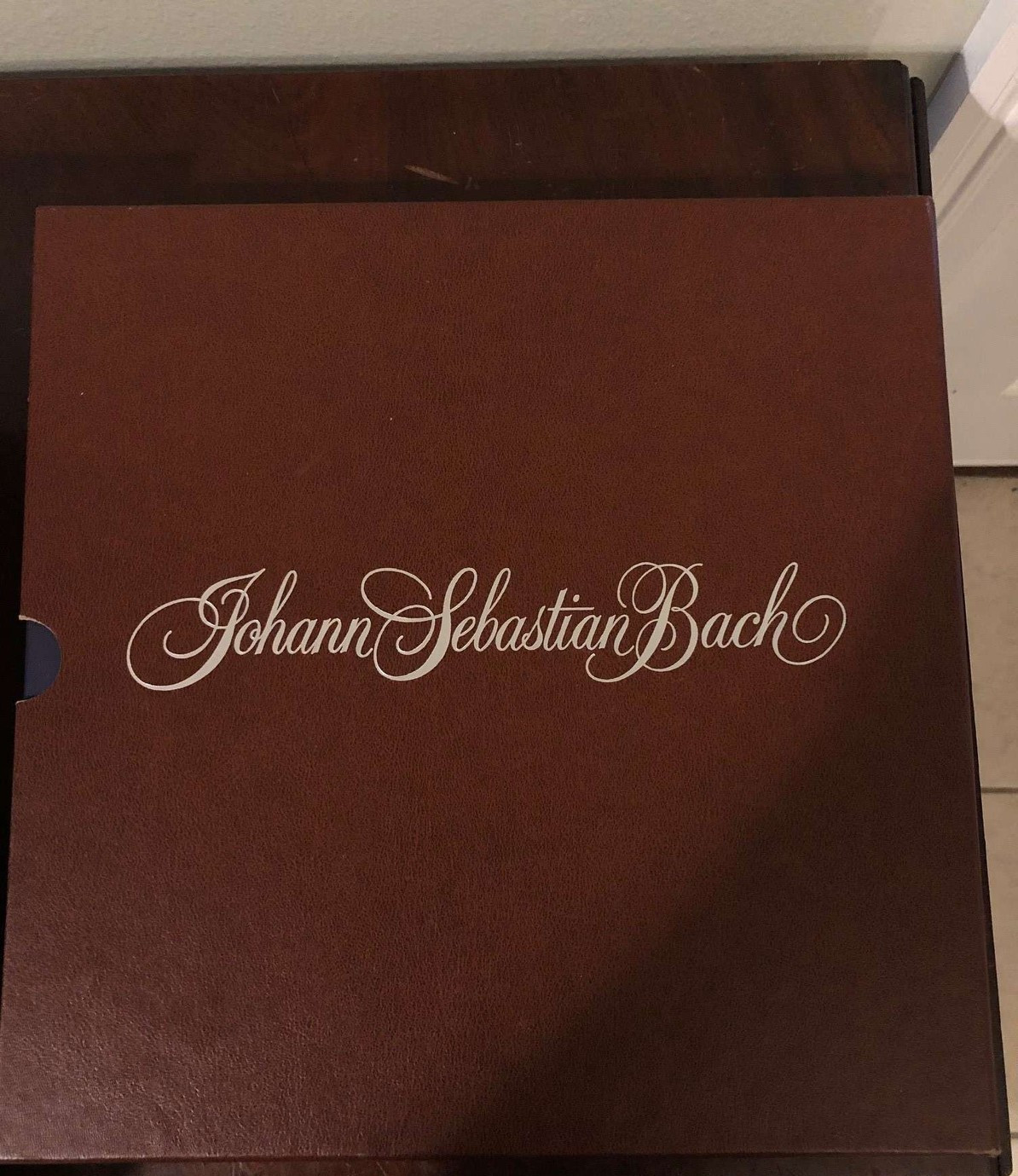 J.S. Bach Johann Sebastian Bach Box Set 1979 Smithsonian 9 LP Set VG incl Books