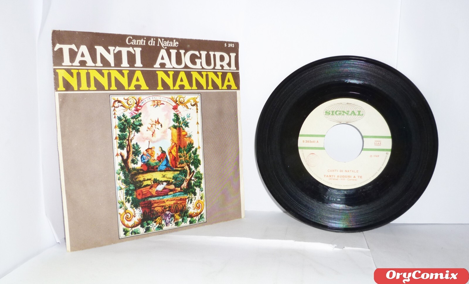Happy Birthday – Lullaby – Christmas Songs – Vinyl 7″ 45 RPM Excellent