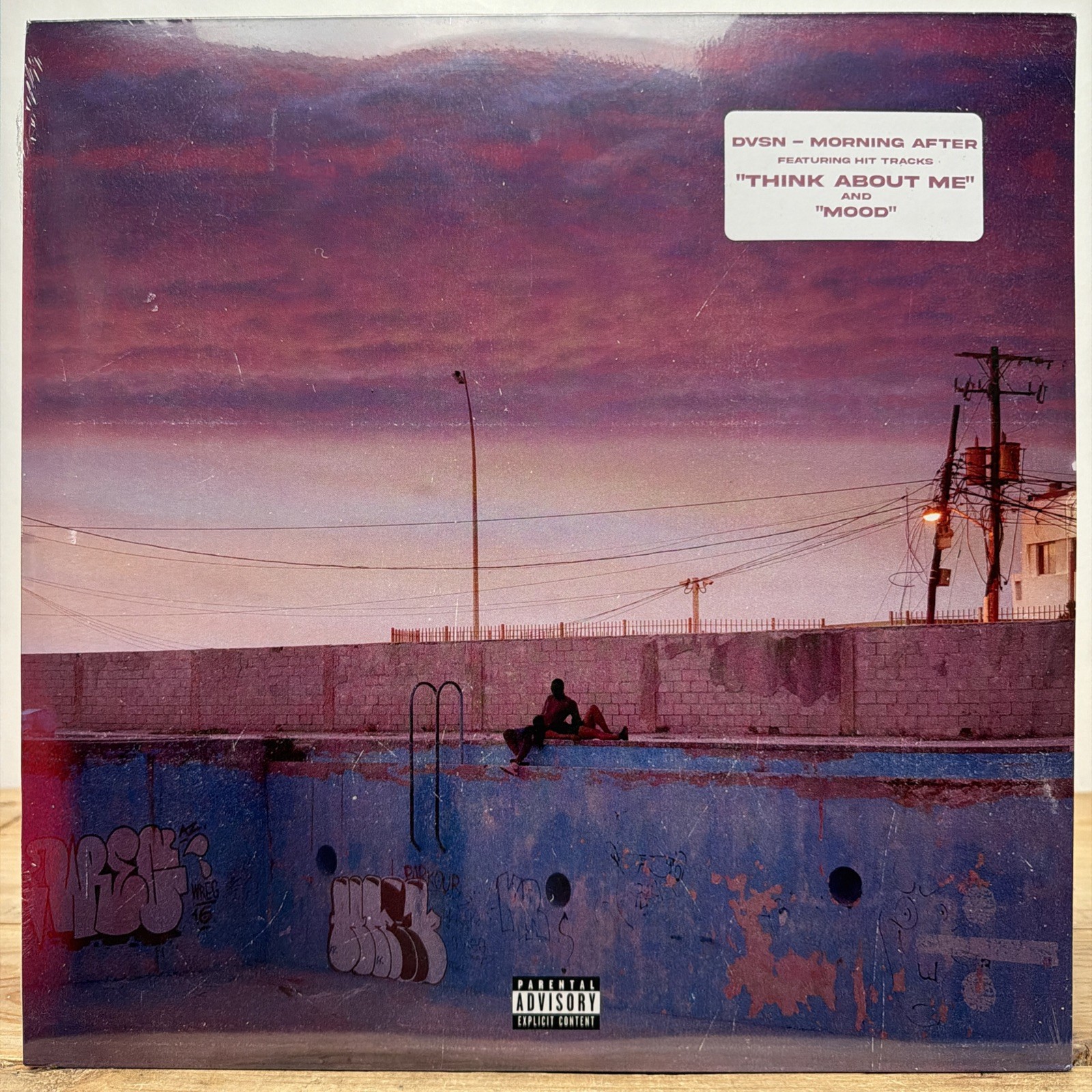 DVSN – Morning After [New Vinyl LP] Explicit, Pink, Blue, Clear Vinyl, 140 Gram