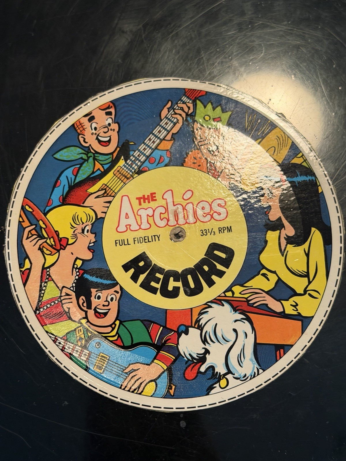 The Archies RECORD LP Vinyl 33 RPM Full-Range Fidelity Multicolor