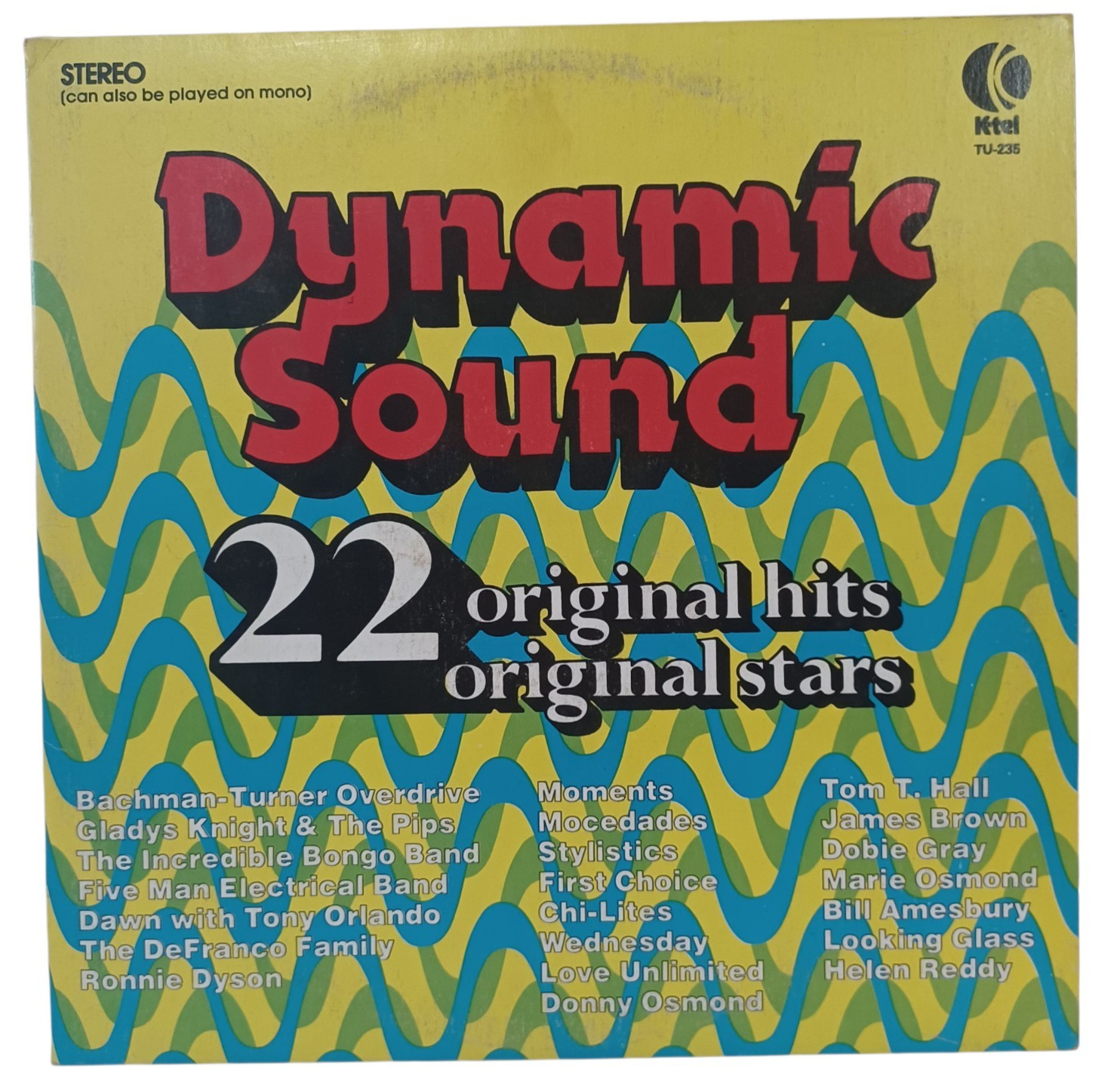 Various Artists – Dynamic Sound: 22 Original Hits K-Tel LP/TU 234 1974 VG+ / VG+