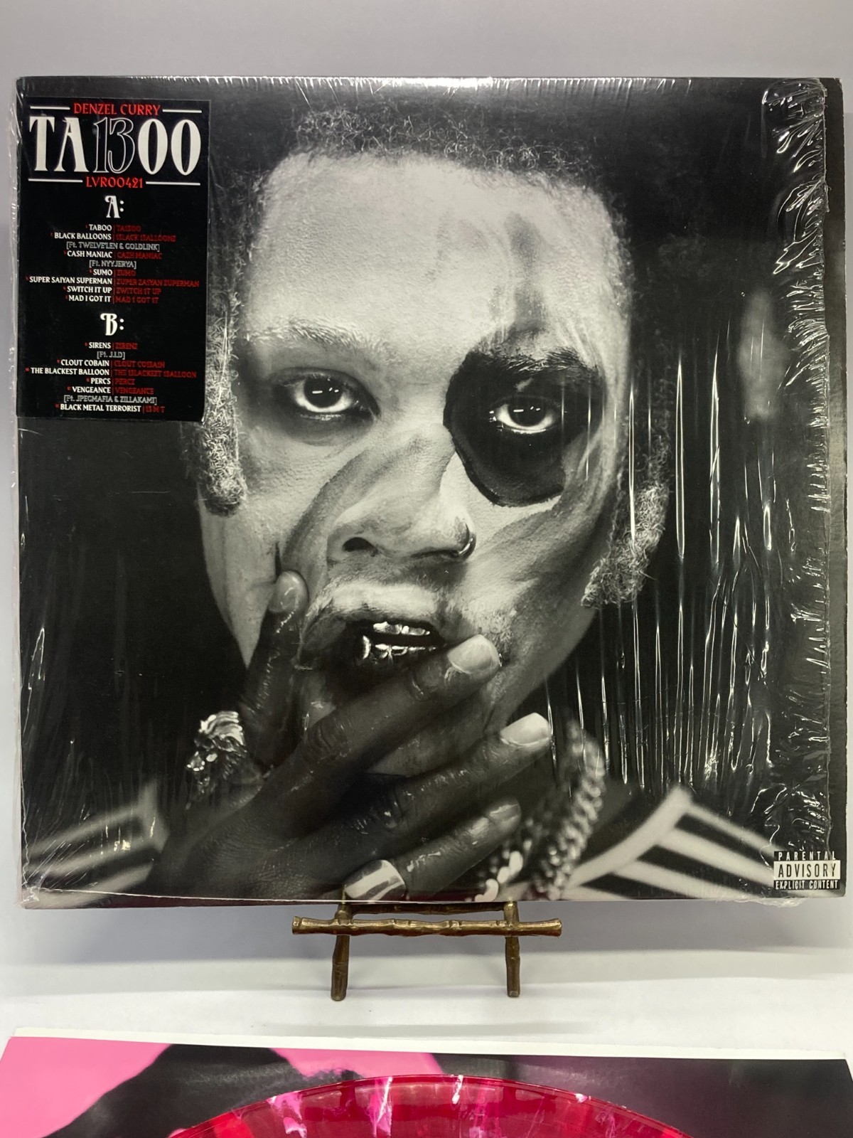 Denzel Curry Ta13oo Red Vinyl LP 2018 Loma Vista Record LVR00421/LVR00469