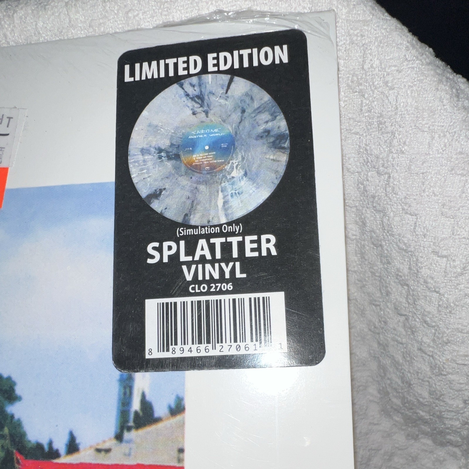 Chrome Another World 2022 Limited Splatter Colored Vinyl LP Sealed CLO 2706