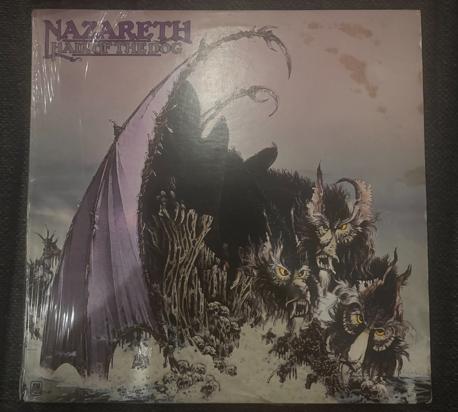 Nazareth Hair Of The Dog LP 1975 A&M Original Vinyl VG+ Classic Rock Shrink