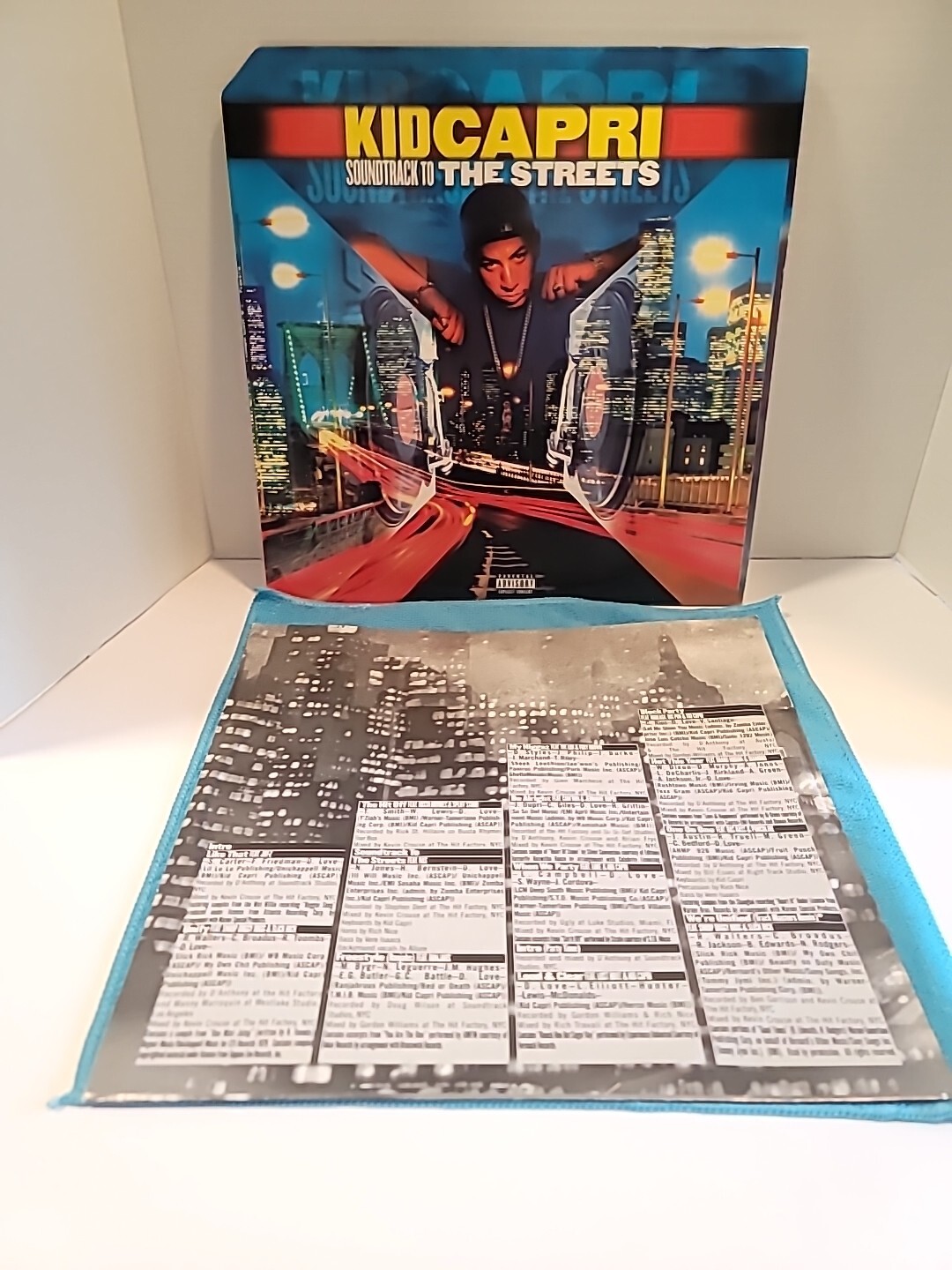 Kid Capri – Soundtrack to the Streets Explicit Lyrics Double LP Rare See Picture