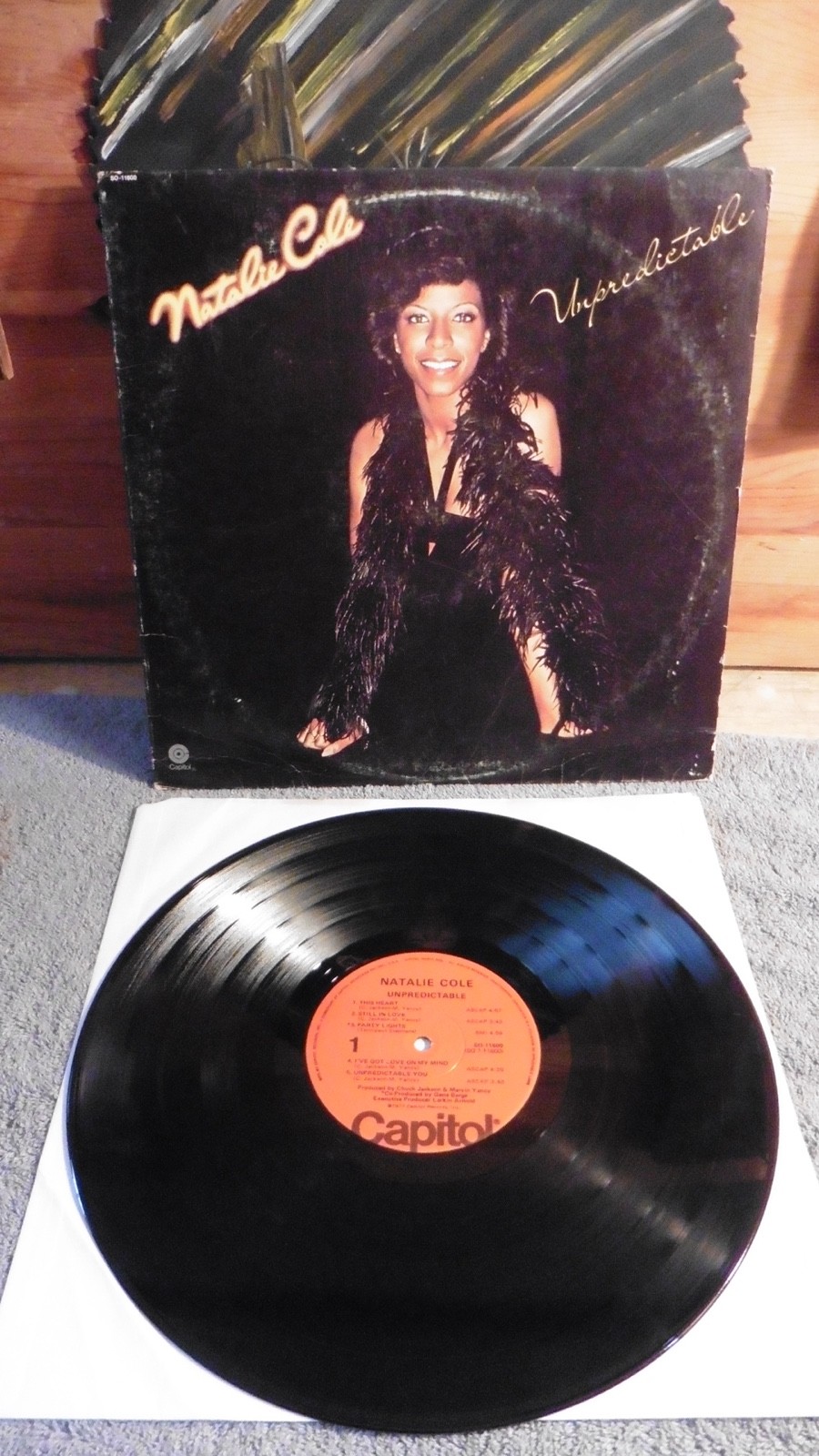 Natalie Cole – Unpredictable 33 RPM Vinyl LP Record 2017 Capitol