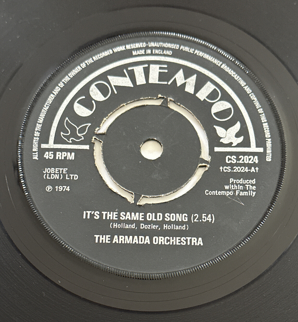 Armada Orchestra It’s The Same Old Song Northern Soul R&B VG +