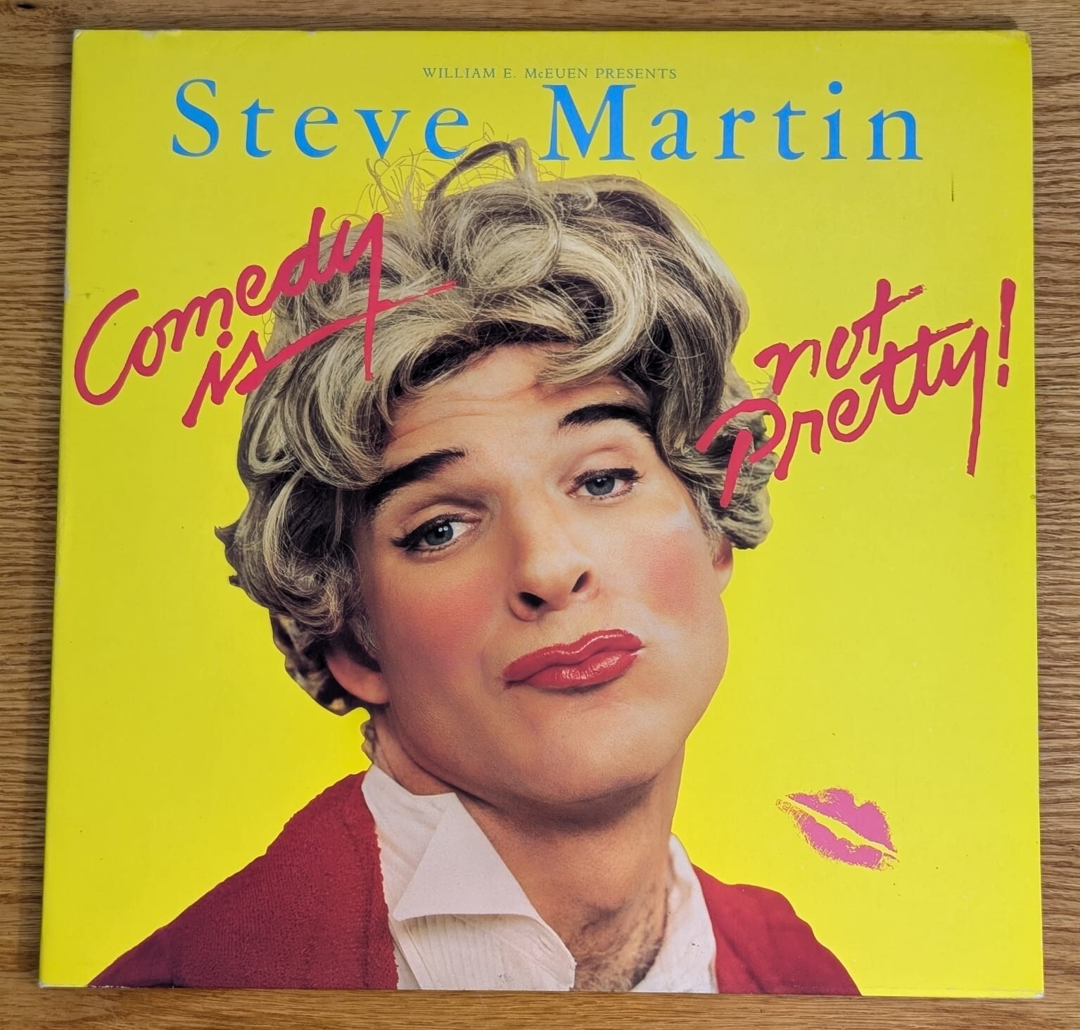 STEVE MARTIN – COMEDY IS NOT PRETTY – VINYL LP – BC