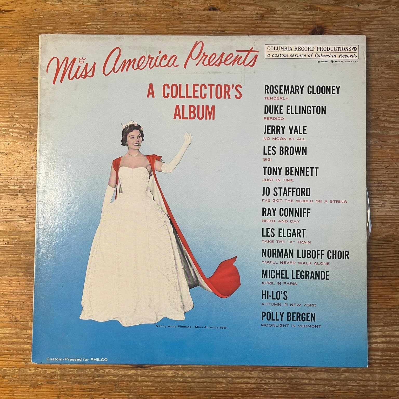 Miss America Presents A Collector’s Album LP 1961 Columbia Jazz Vocal Vinyl