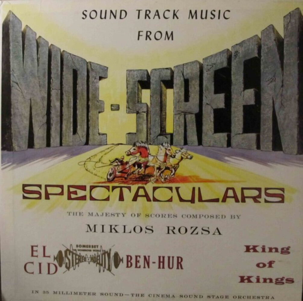 The Cinema Sound Stage Orchestra – Sound Track Music From Wide-Screen Spectacula