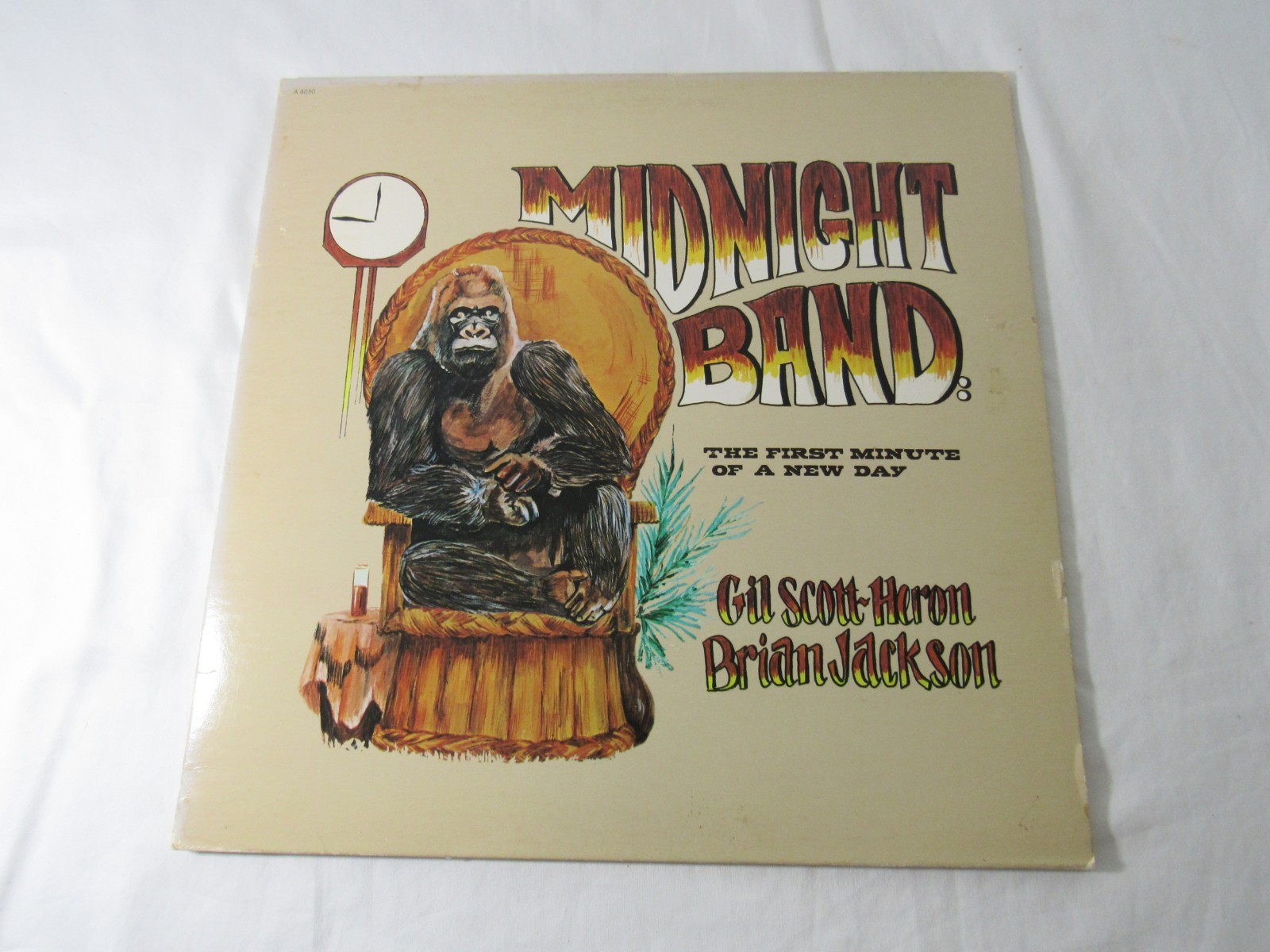 Gil Scott-Heron & Brian Jackson The First Minute Of A New Day Lp Gatefold Arista