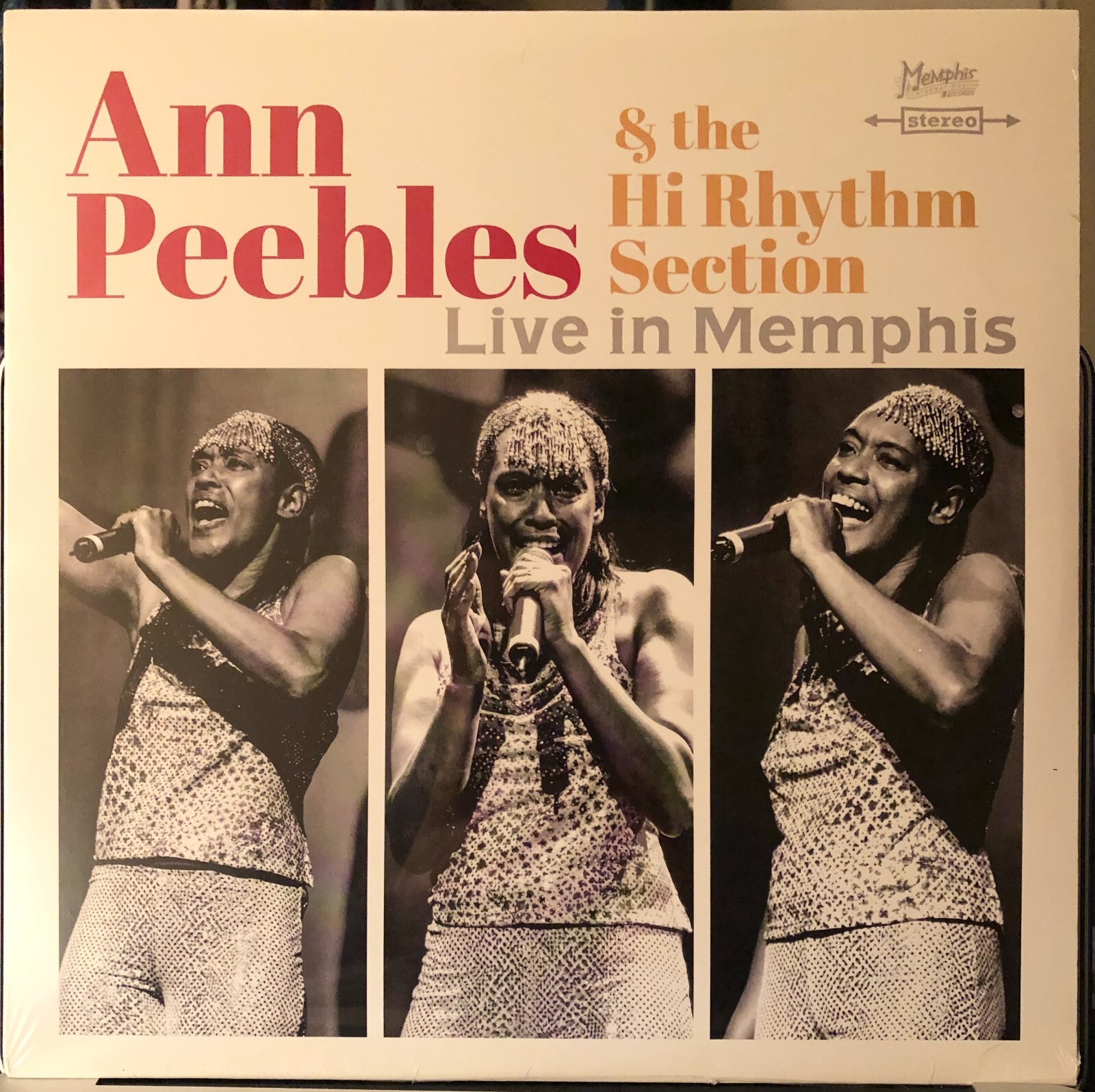 Ann Peebles & Hi Rhythm Section “Live In Memphis” (2022, Vinyl LP, Sealed) NEW