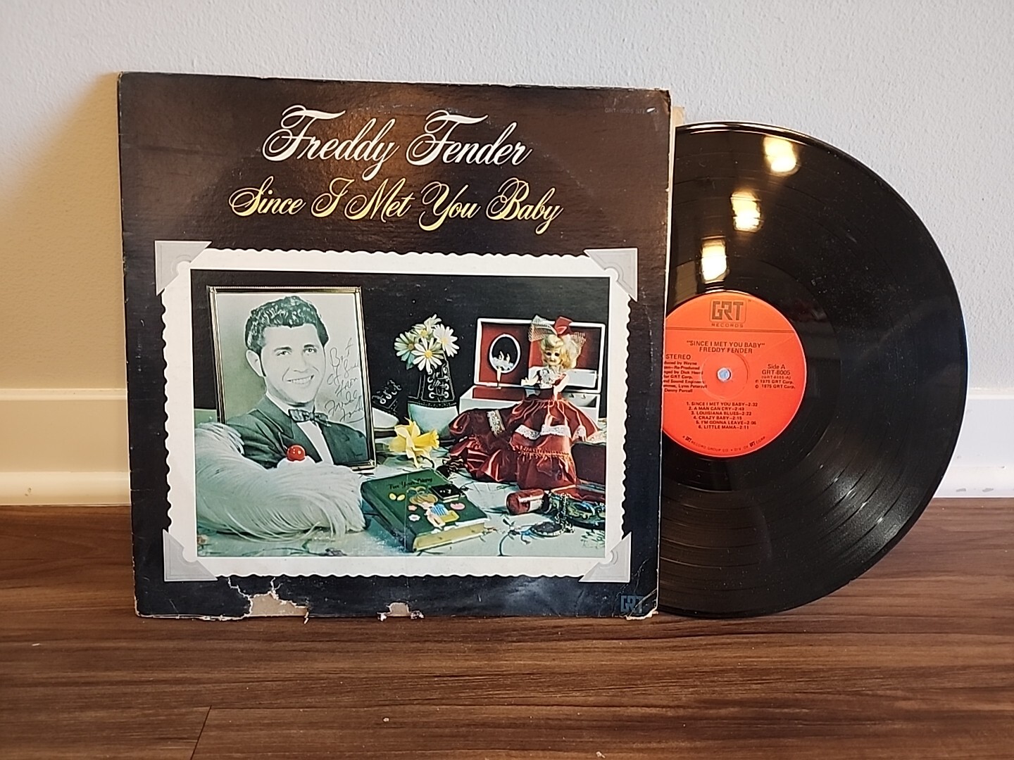 Freddy Fender Since I Met You Baby GRT Records GRT 8005 LP