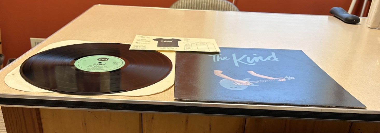The Kind Debut LP w/ORDER FORM INSERT 1982 Chicago Power Pop 360 Records VG+/VG+