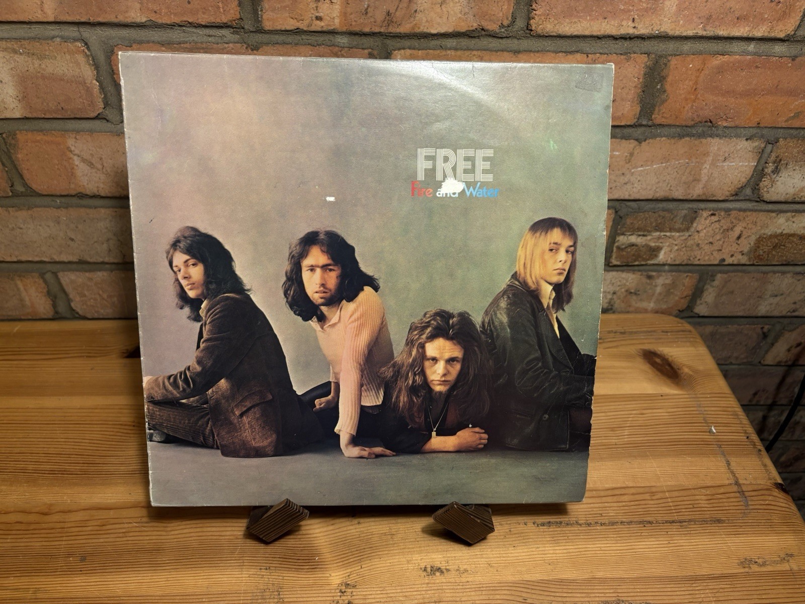 Free – Fire And Water – 12” Vinyl Record LP – 1972 Island UK Pink Rim – Reissue