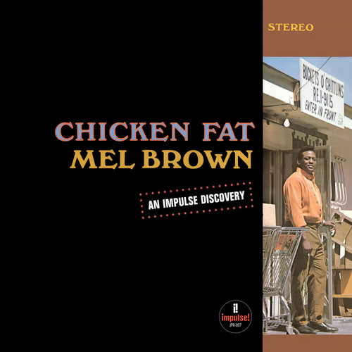 Mel Brown – Chicken Fat – Limited Edition Orange Vinyl LP – Jackpot Records