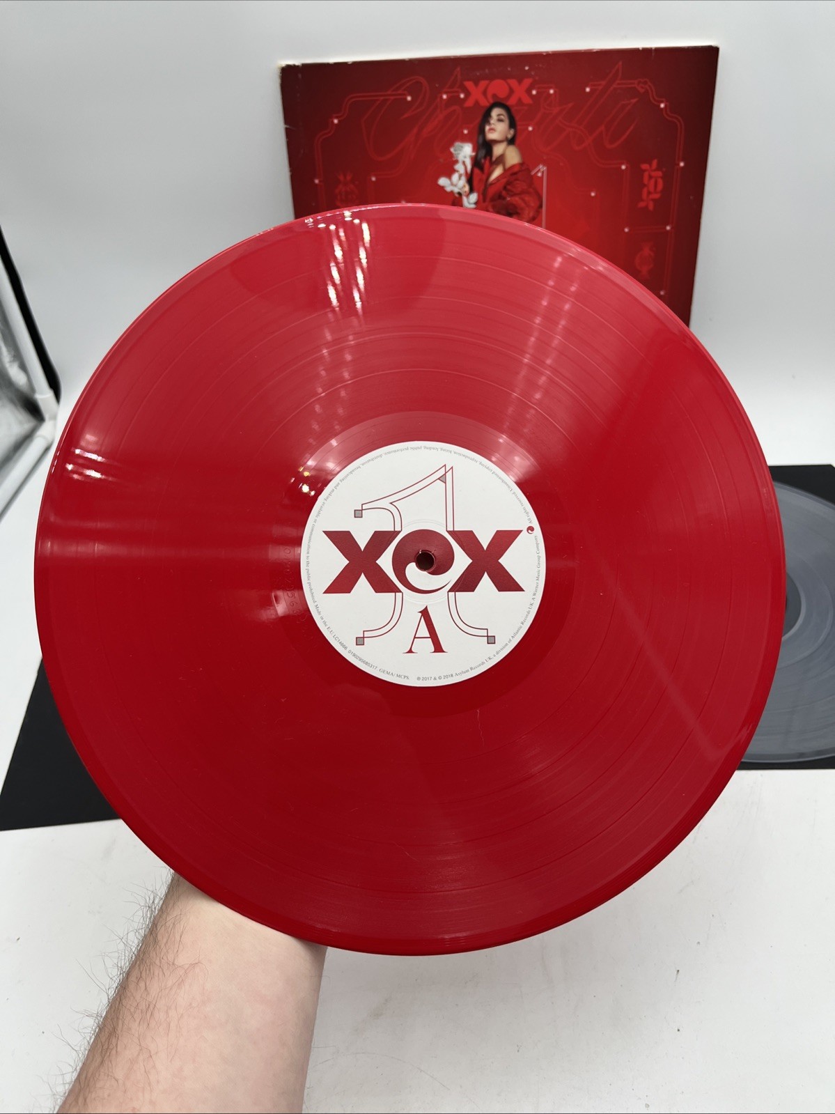 Charli XCX 2-LP Set RED VINYL “Number 1 Angel / Pop 2” Charli XCX 2022 UK