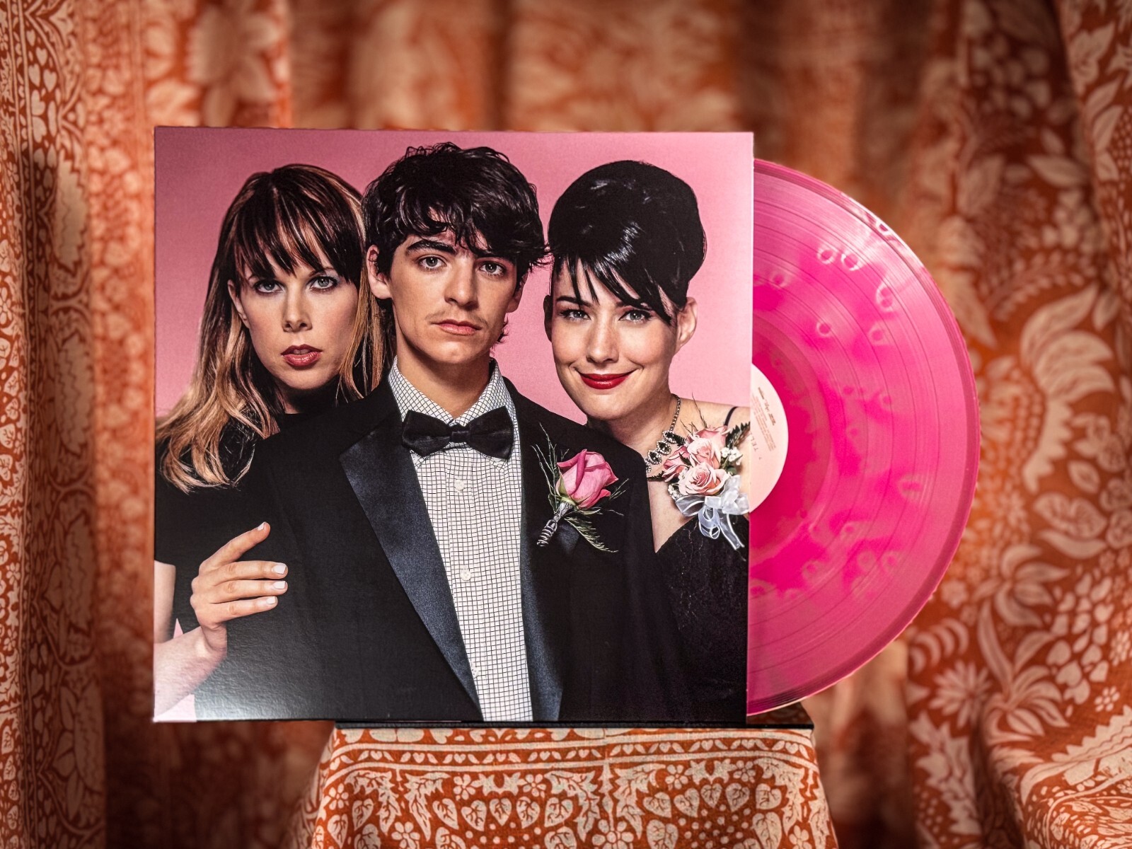 NEW Le Tigre This Island PINK GALAXY vinyl feminist sweepstakes bikini kill LP