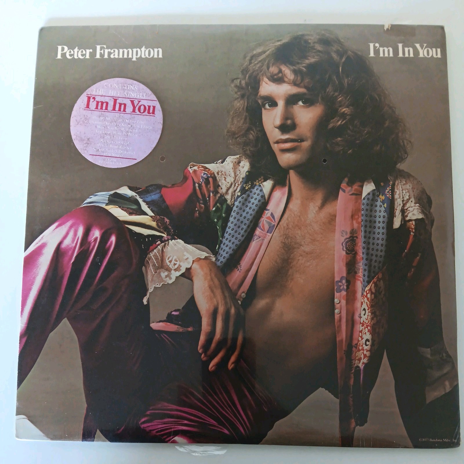NSP PETER FRAMPTON “I’m In You” Vinyl Record LP 1977 (A&M SP 4704) New Sealed