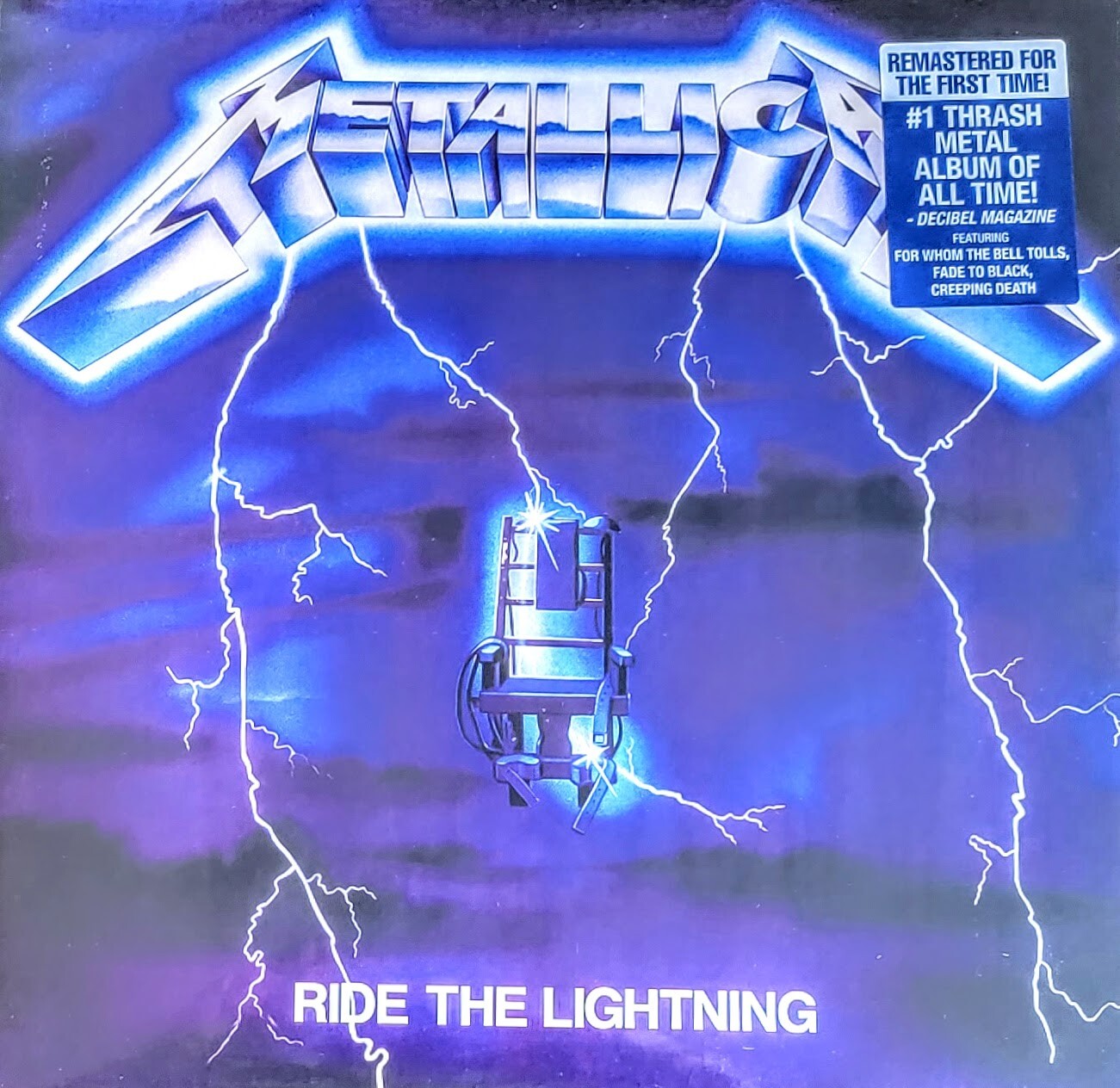 METALLICA RIDE THE LIGHTNING – VINYL LP ” NEW, SEALED “