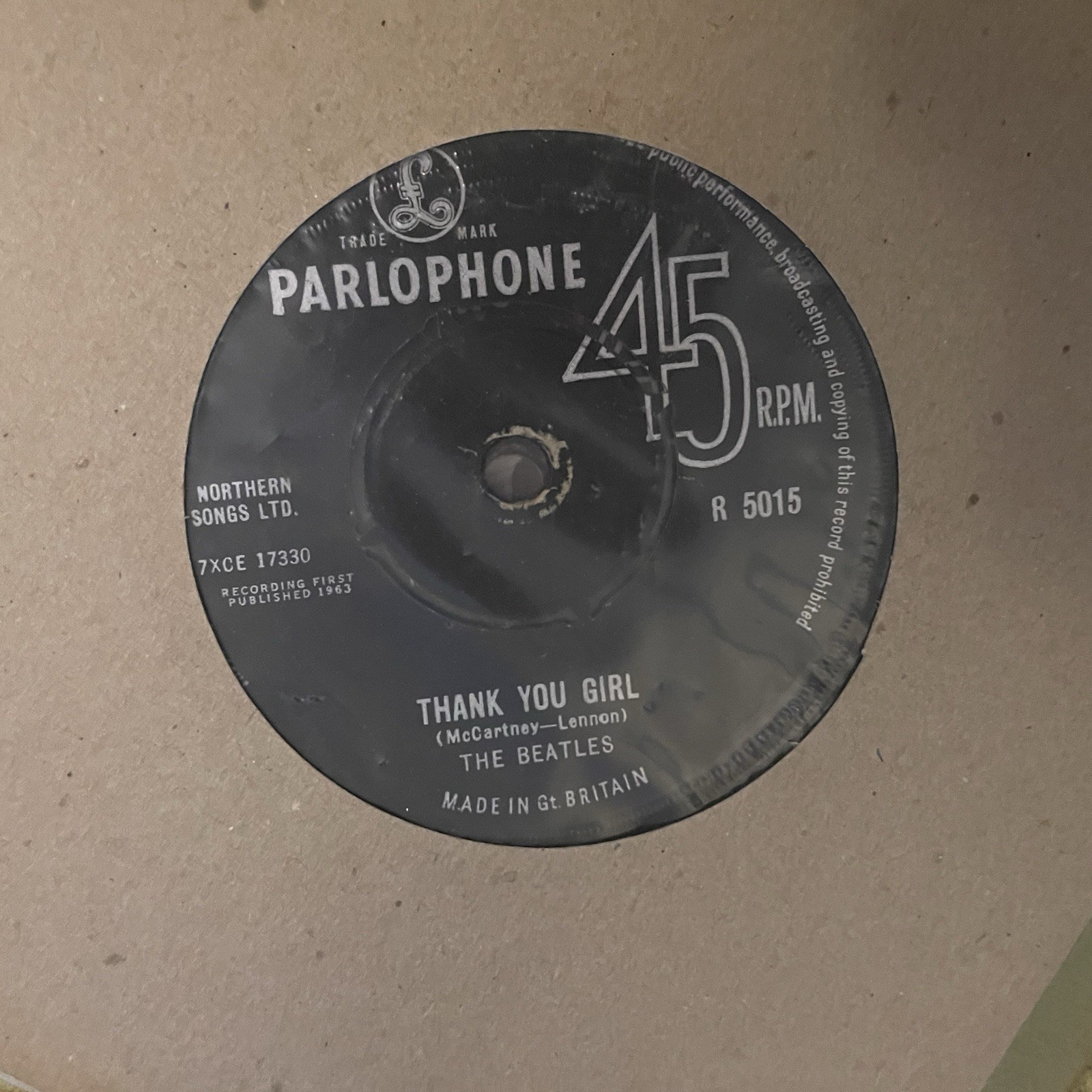 Beatles And Related singles 7″ X 10 Play Tested Good Condition Freepost