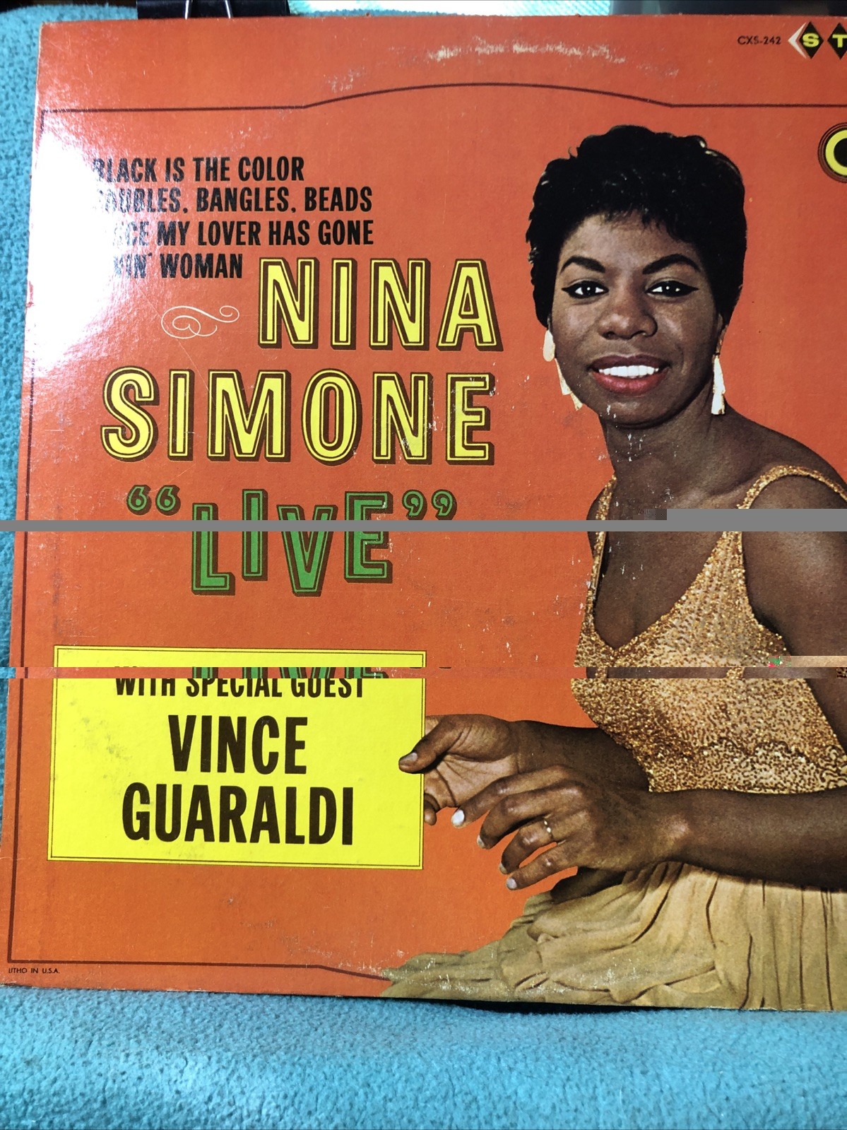 Nina Simone Live With Vince Guaraldi 1864 CXS 242 Coronet Records