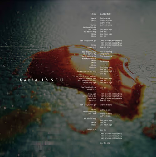 David Lynch – Good Day Today / I Know – Deluxe Vinyl Edition – SEALED – MINT