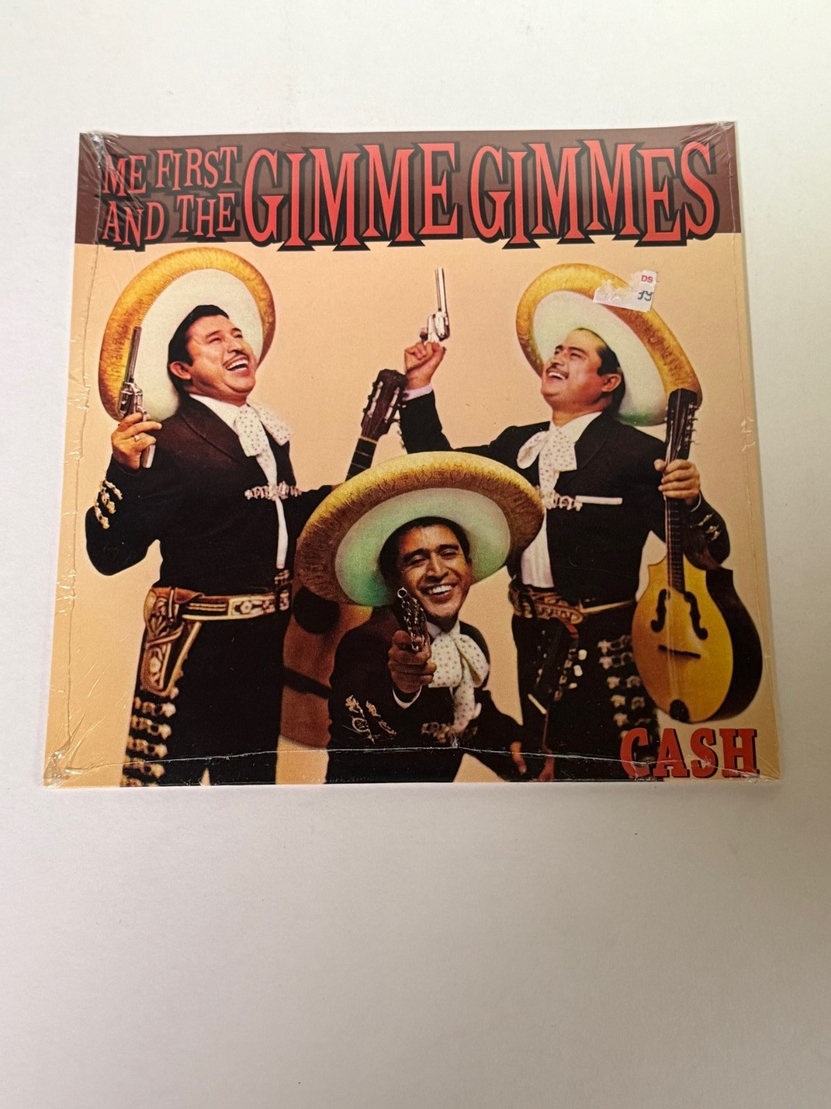 Me First And The Gimme Gimmes CASH 7″ Record Clear Red Vinyl NEW SEALED