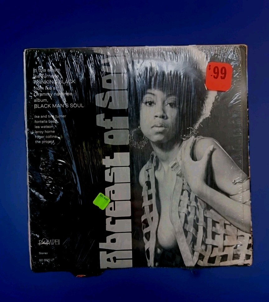 A Breast Of Soul LP POMPEII + Funk Soul Various Artists Tina Ike 12′ Vinyl EX