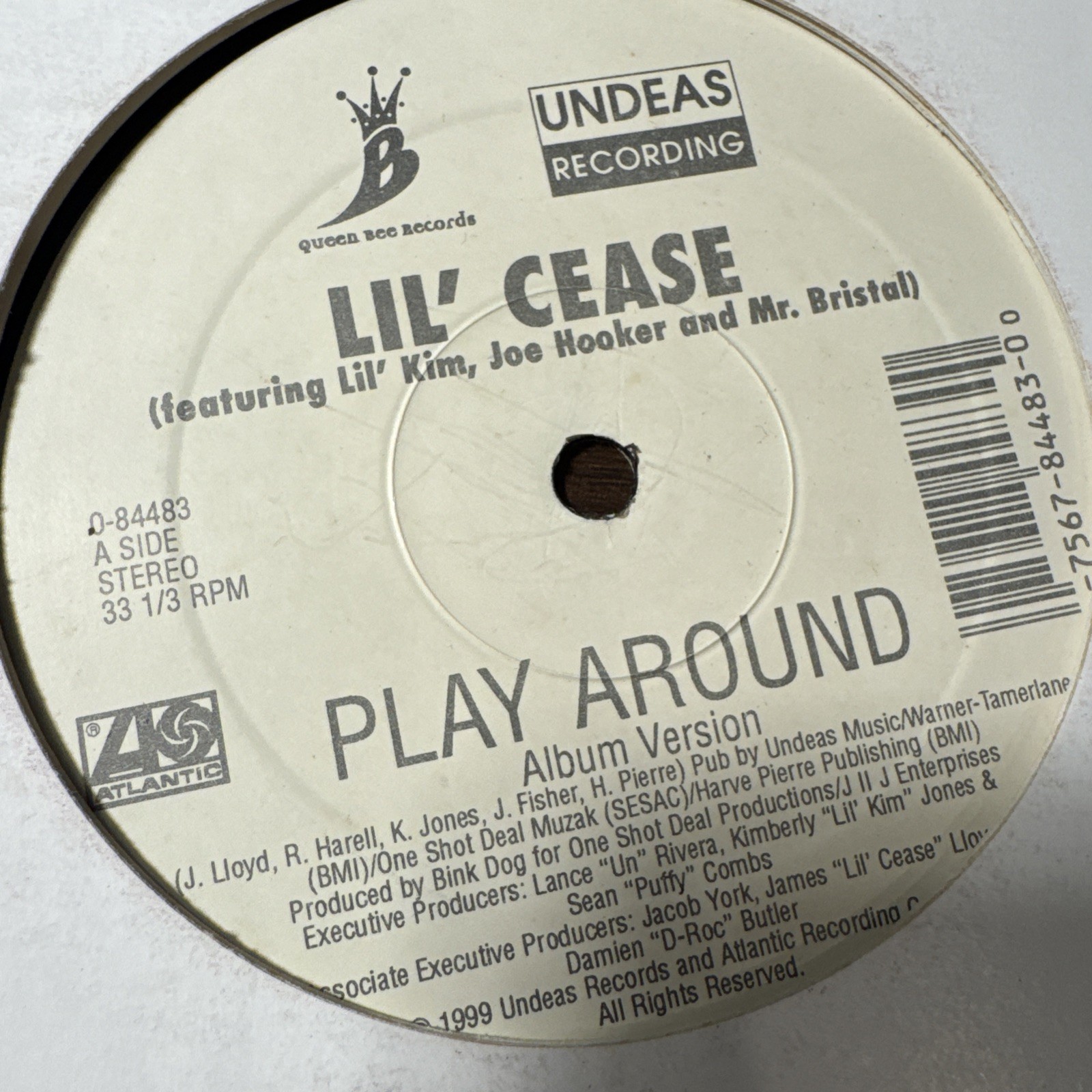 Lil’ Cease, Play Around, (12″) Vinyl Album Version