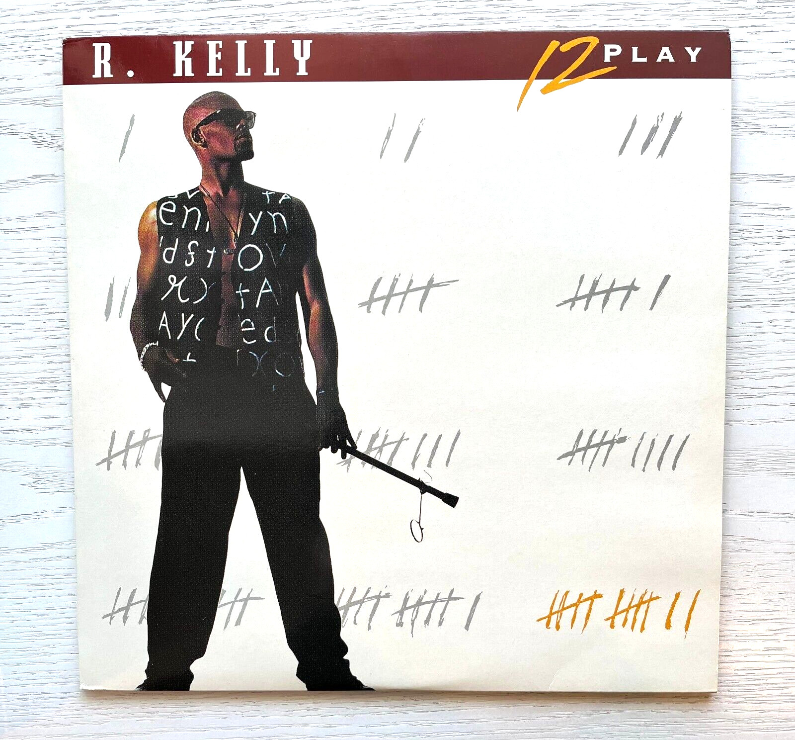 R. Kelly / 12 Play 12″ Vinyl 1993 EU Original 2LP Jive Records HIP 144 R&B Album