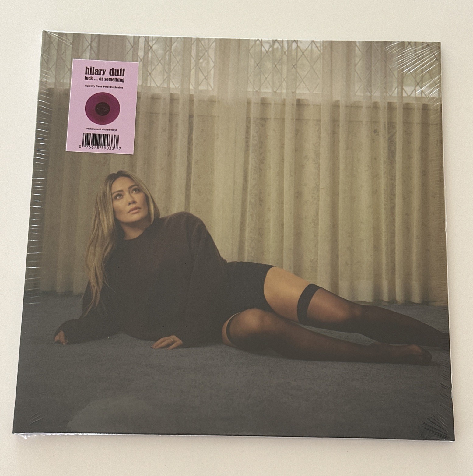 Hilary Duff Luck… Or Something. Spotify Fans First Excl. VIOLET Vinyl 1000 Made!