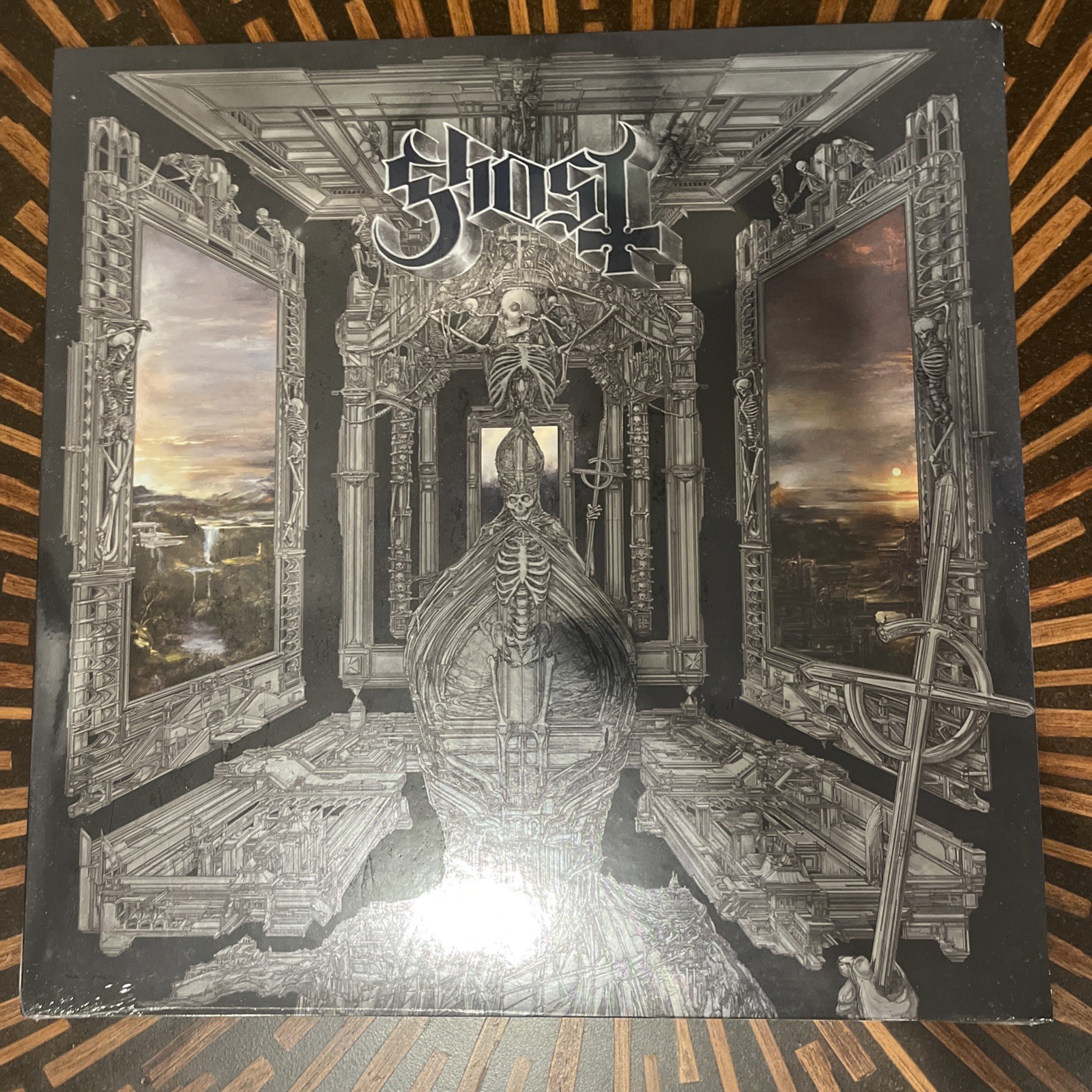 Ghost – Skeleta – Grape Glitter Vinyl Tour Exclusive Lenticular Skeletour Sealed