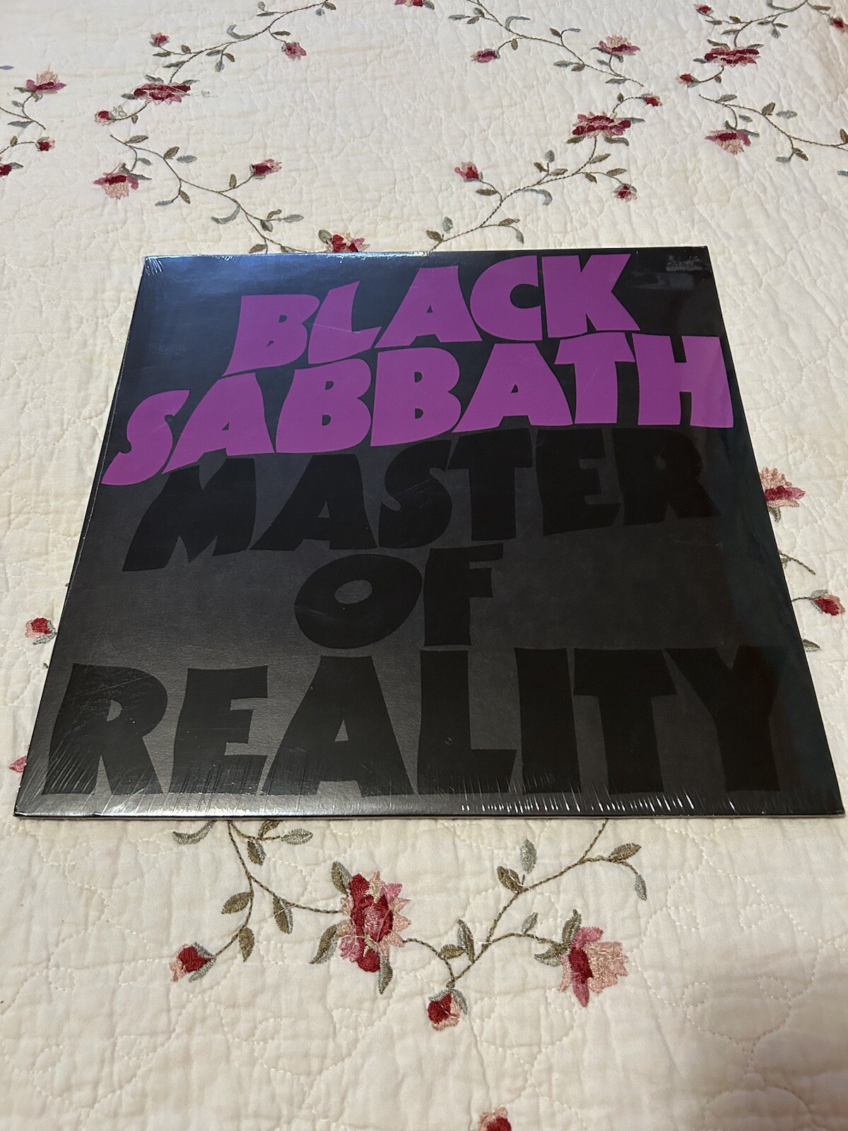 BLACK SABBATH Master Of Reality (Vinyl LP) IMPORT Italy 2005 SEALED 180g Earmark