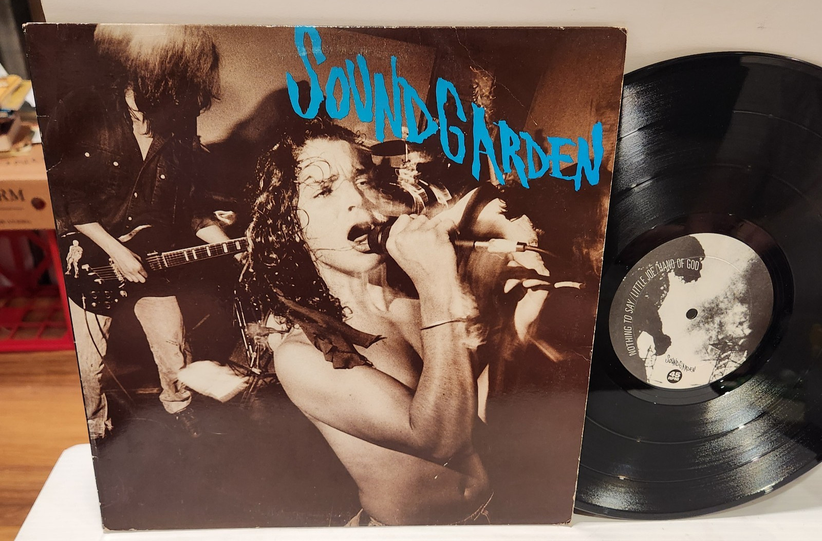 SOUNDGARDEN – Screaming Life 45 RPM 1987 original Sub Pop SP-12 RARE