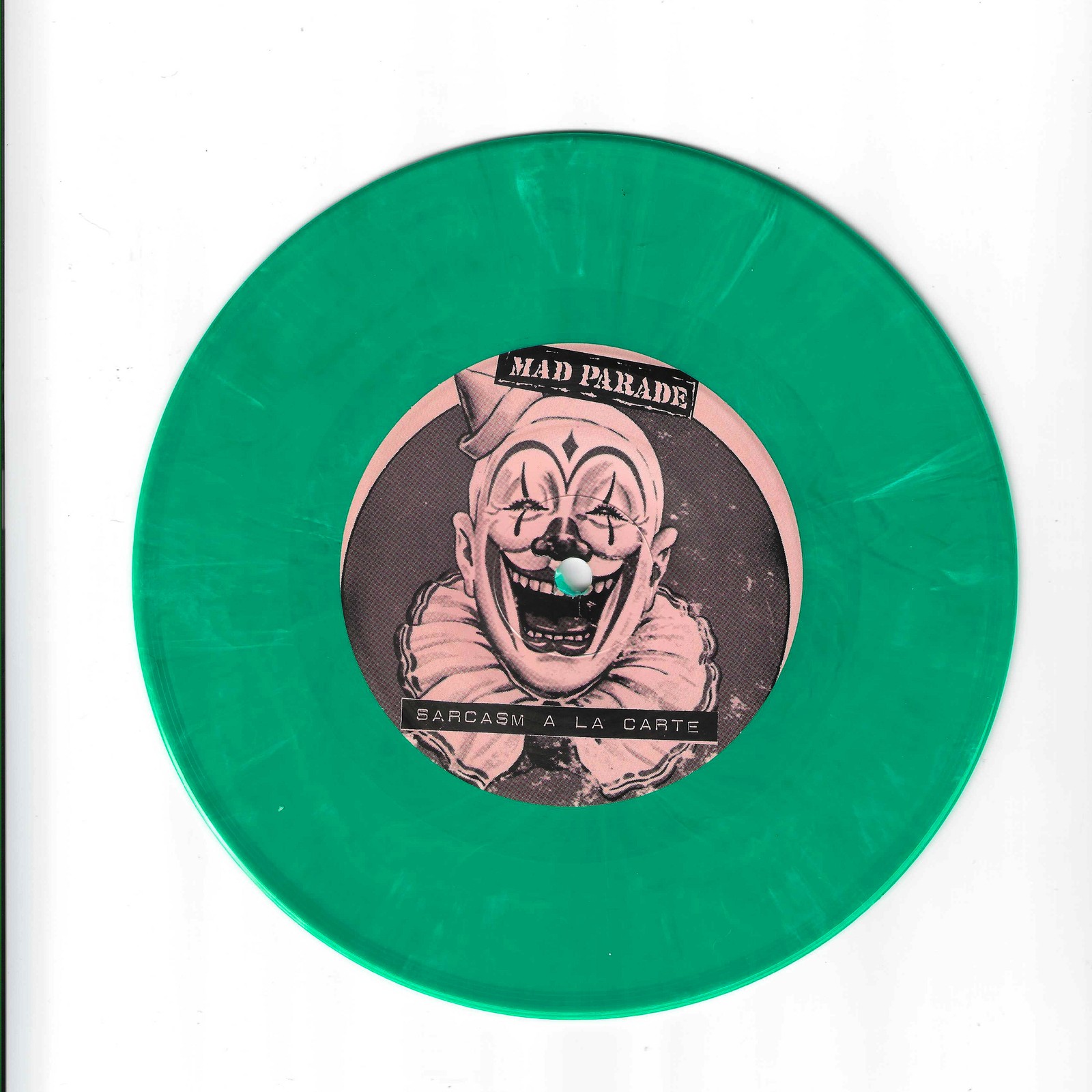 Mad Parade Flowers Of Evil / Wild Crazy Dream Vinyl 7″ Single, Green Vinyl