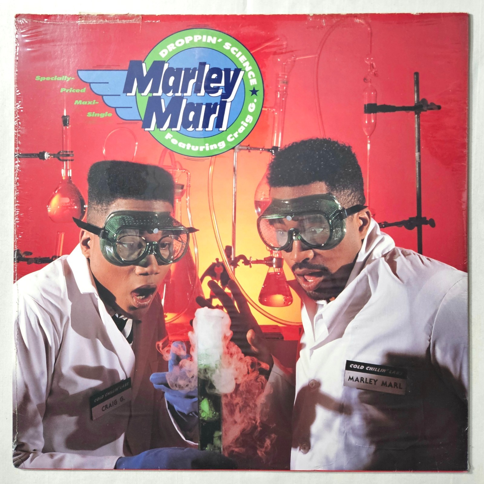 1988 – MARLEY MARL – DROPPIN’ SCIENCE – CRAIG G – COLD CHILLIN’ OG IN SHRINK