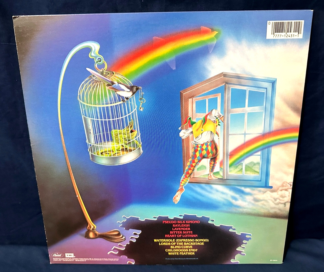 OG 🔥MARILLION “Misplaced Childhood” PROMO Limited 1st US Press Hype OIS Prog