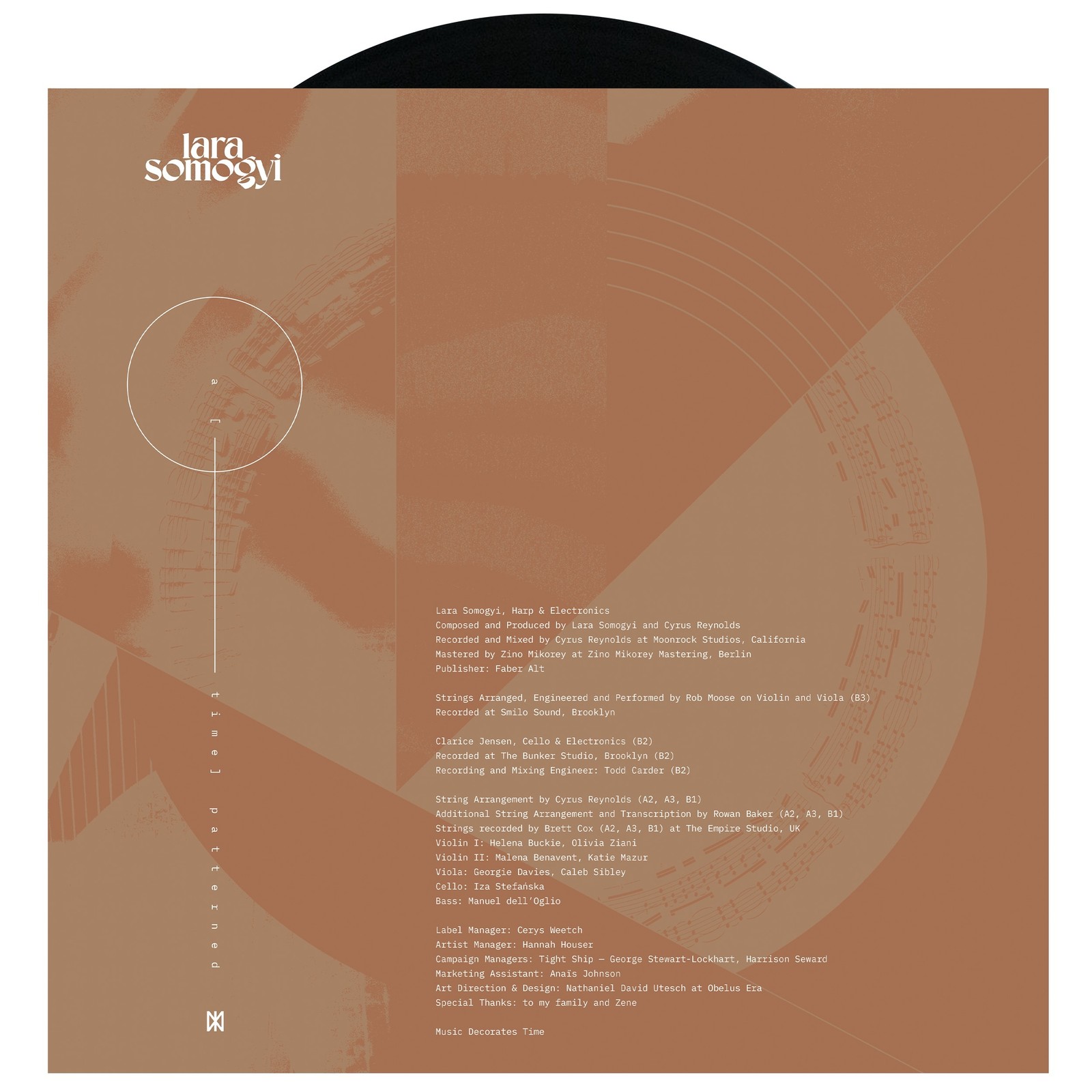 Lara Somogyi A Patterned (Vinyl) 12″ Album (UK IMPORT) (PRESALE 08/28/2026)