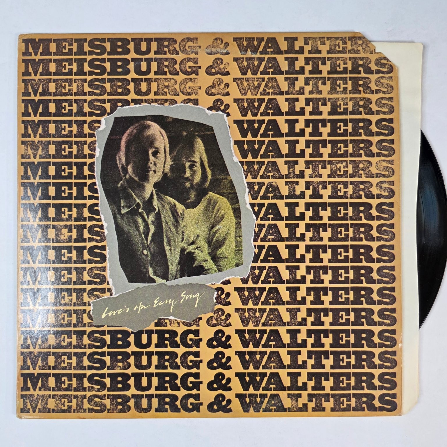 Meisburg & Walters – Love’s An Easy Song LP Record 1978 Private Folk Rock 33 RPM